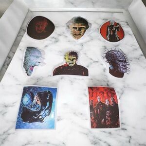Hellraiser Pinhead Stickers 8pc